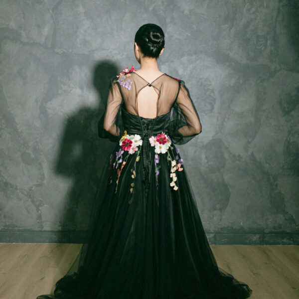 Black Floral Fantasy